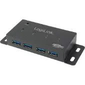Logilink USB 3.0 Hub 4-Port - concentrateur (hub) - 4 ports - Ordinateur de bureau