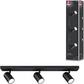 Paulmann 66777 Plafondlamp GU10 30 W Zwart (mat)