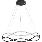 Lyora Design hanglamp Jinal zwart Ø 60cm
