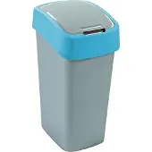 Curver Flip Bin Serie - Prullenbak - 45L - Niebieski - Kunststof