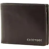 Chiemsee Leren Portemonnee Leather Wallet Brown Donkerbruin