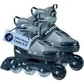 Hudora Inline skates Leon 2.0, maat 29-32 (blauw/grijs)