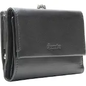 Esquire portemonnee New Silk Wallet Black zwart