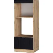 Vicco Fame-Line Magnetronkast – 60 cm open Zwart gestreept