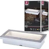 Paulmann Brick 94337 Vloerinbouwlamp LED vast ingebouwd LED 5 W Aluminium, Grijs