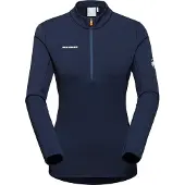 Mammut - Women's Aenergy Midlayer Half Zip Pull - Fleecetrui XS, blauw