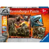 Ravensburger Jurrassic World - Fallen Kingdom 3x49st