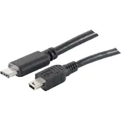 Shiverpeaks BASIC-S USB 2.0 kabel, type C-connector aan één kant, type B-connector aan de andere kant