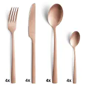 Amefa Manille Vintage bestekset 16 delen Koper