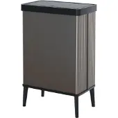 Curver Verto High - Prullenbak 54L - Grijs - 44x27x69cm