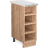 Vicco Keukenrek Fame-Line Krachtige eik goud 30 cm , WB Marmer, Model 46421