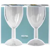 Mepal Wijnglas 300 ml set van 2 stuks - campingservies - Campingglas