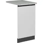 Vicco R-Line Vaatwasserfrontpaneel – 45 cm, WB Marmer Wit