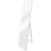 En.casa Spiegel vrijstaand Barletta verstelbaar 150,6x35,6 cm wit