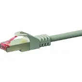 Dsit CAT6 S/FTP (PIMF) patchkabel - 3 meter grijs - netwerkkabel - internetkabel - UTP kabel - RJ45 - 1000 mbit/s