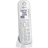 Panasonic KX-TGQ200 - Téléphone numérique sans fil - DECTGAP - (conférence) à trois capacité d'appel - blanc