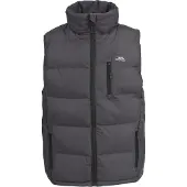 Trespass Heren Steppvest met sluiting, model TP849 (maat M), donkergrijs
