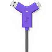 Logitech Swytch-kabel Webcams Voor Videoconferenties