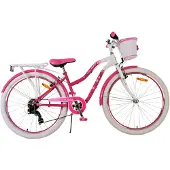 Volare Lovely Kinderfiets - Meisjes - 26 inch - Roze - 7 versnellingen