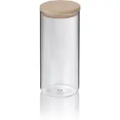 kela Keuken - Amelie Voorraadpot 1,5 liter - Glas - Transparant