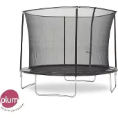 Plum - Fun Trampoline met veiligheidsnet - 305 cm - Zwart
