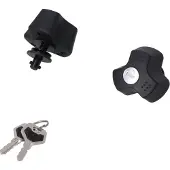 SW-Motech Anti-diefstal bescherming voor EVO carrier - QUICK-LOCK functie. 2 bijpassende sloten, 2 sleutels.