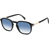David Beckham Zonnebril - - DB 1115/S - Aviator - Zwart - Grijze lenzen Cat.3