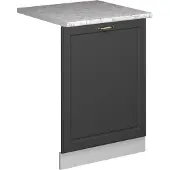 Vicco Fame-Line Vaatwasserfrontpaneel – 60 cm, WB Marmer Anthrazit-Gold Landhaus