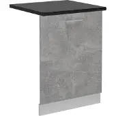 Vicco R-Line Vaatwasser deksel – 60 cm, WB Antraciet Beton