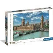 Clementoni - Puzzel - 3000 Stukjes - Houses of Parliament - Puzzel Voor Volwassenen - High Quality Collection
