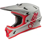 O'Neal Sonus Solid integraalhelm Grijs / Rood || Maat: L (59-60 cm)