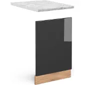 Vicco R-Line Frontpaneel – 45 cm, WB Marmer Antraciet Hoogglans