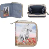 Depesche - Purse POPPY SAND - smoky blue
