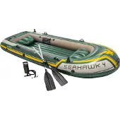 Intex Opblaasboot Intex Seahawk 4 Set