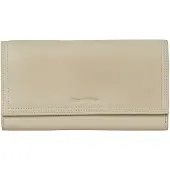 Marc O'Polo Portemonnee Jara Combi Wallet Chalky Sand Crème