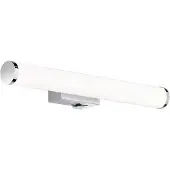 TRIO Wandlamp Mattimo, chroom / zilver, Badkamer, Kunststof, Modern, Wandlamp