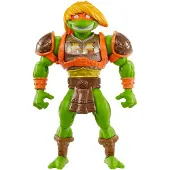 Mattel MOTU x TMNT: Turtles of Grayskull Action Figure Michelangelo 14 cm Action Figuur