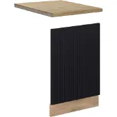 Vicco Frontpaneel Fame-Line Zwart gestreept 45 cm , WB Eik, Model 50960