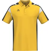 Erima Celebrate 125 Function Short Sleeve Polo Geel S Man,Vrouw