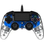 Nacon PS4 Official Wired Illuminated Controller Blauw