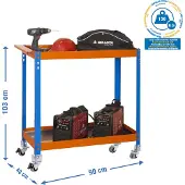 Simonwork (bancos De Trabajo) Wagon 2/400 Metalic Werkbank 1030x900x400 Mm