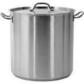 TRIZERATOP Hoge RVS Pan met Deksel 40x40cm 50,3L