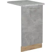 Vicco R-Line Vaatwasserfrontpaneel – 45 cm, WB Marmer Beton