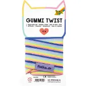 Folia springelastiek Gummi Twist 4m kleurrijk buitenspeelgoed.