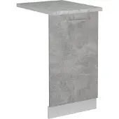 Vicco R-Line Vaatwasser deksel – 45 cm, WB Marmer Beton
