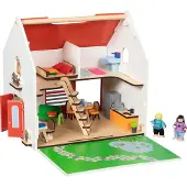 Goki Poppenhuis - City Life - Draagbaar - 30,5X23X30Cm - 3 Jaar