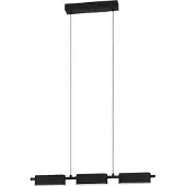 Eglo Rovira, Festmontage, Zwart, Zwart, Aluminium, Staal, Klasse II, Niet vervangbare lamp