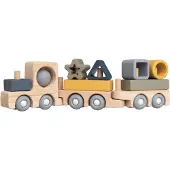 Baczek Houten speelgoedtrein earth