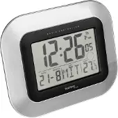 Techno Line WS 8005 - Radio gestuurde wandklok - DCF-77 - Zilver