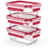EMSA Clip&close Set Voedselcontainer 3 Stukken